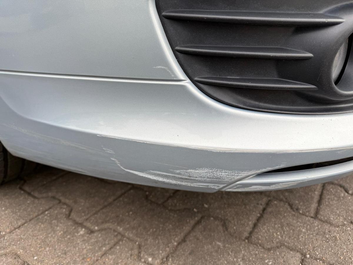 Citroen C4 original Stoßstange Stoßfänger vorne EYL Islandgrau BJ07
